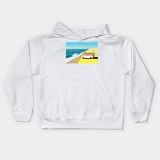 Bungalow by Desert Beach Kids Hoodie